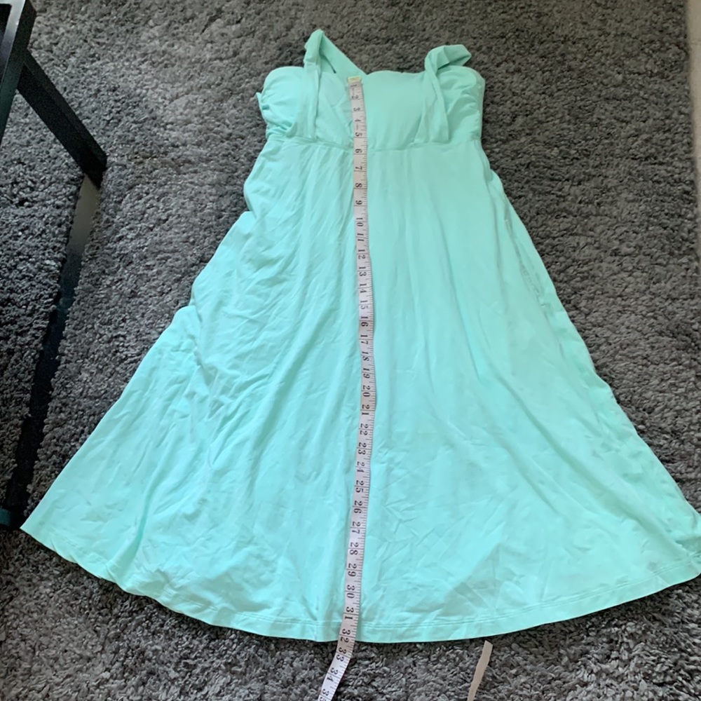 lululemon athletica Mint Green Halter Midi Dress - Picture 6 of 10